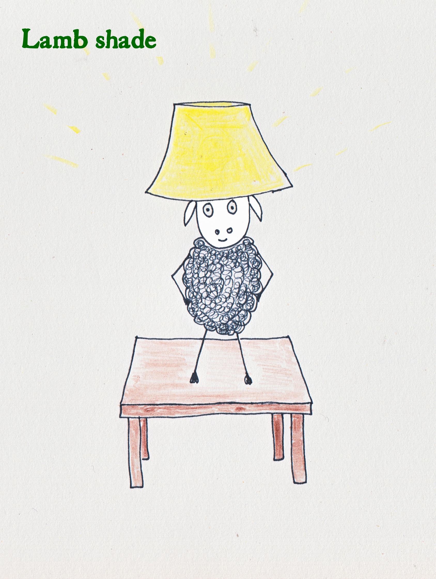 lamb shade